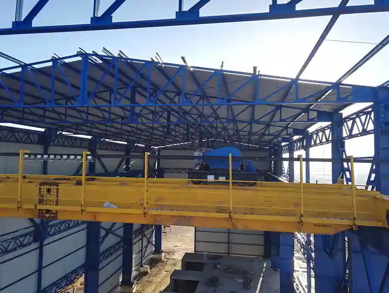 Algeria QDY50/20T Metallurgical Overhead Crane sales case study