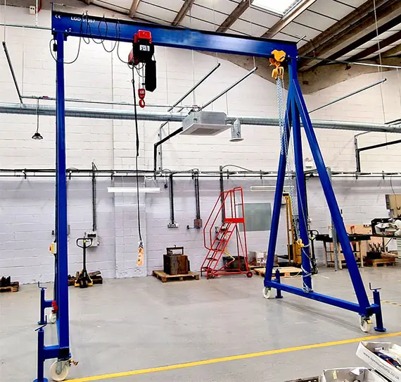 A Frame Gantry Crane for Sale | Portable & Heavy Duty Lifting Solution