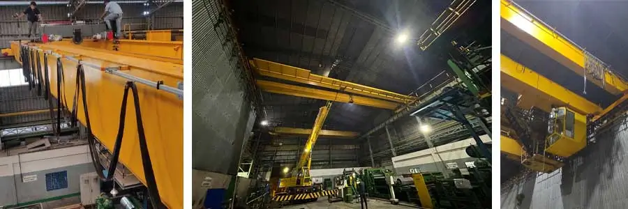 15 ton double girder overhead crane