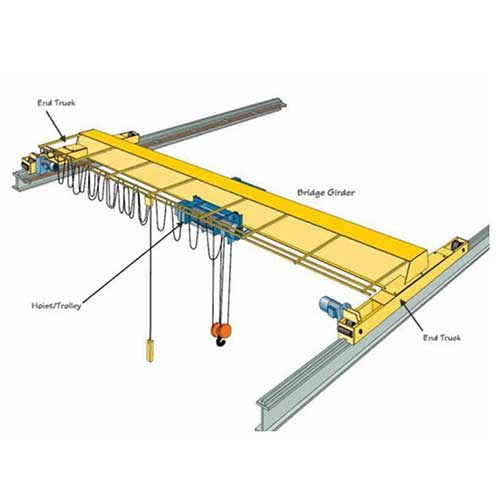 single girder overhead crane drawing