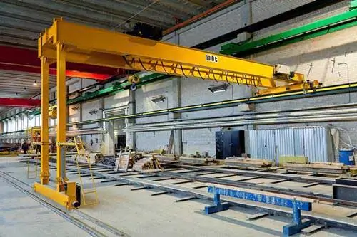 semi gantry crane