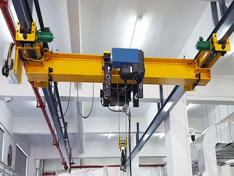 crane mounted under ceiling