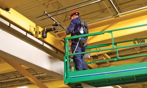 overhead crane rail inspection