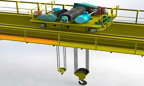 overhead crane tail gnawing