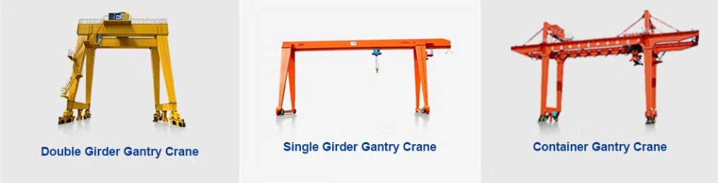 gantry crane types